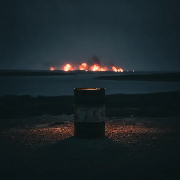 choc pétrolier 2026 — un baril immobile face à un détroit sous tension militaire