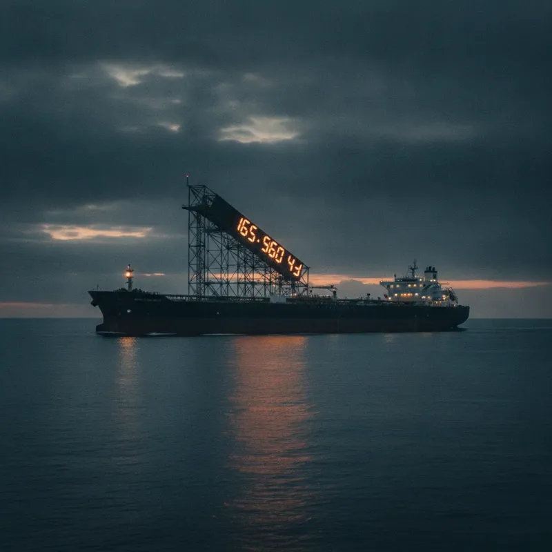 prix du pétrole — un pétrolier franchit le détroit d'Ormuz tandis que les cours retombent en juin 2026